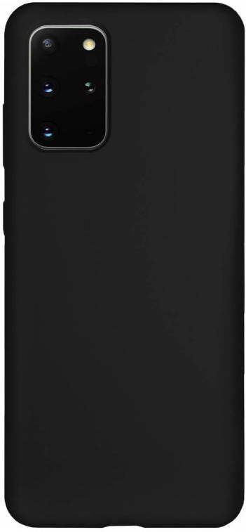 HomeLiving BMAX Liquid silicone case hoesje voor Samsung Galaxy S20 Plus Black Zwart