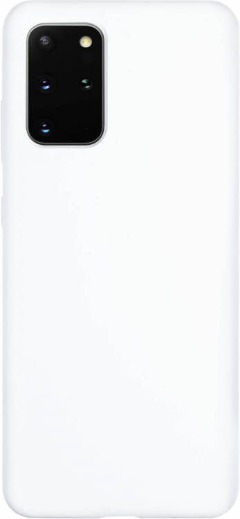 HomeLiving BMAX Liquid silicone case hoesje voor Samsung Galaxy S20 Plus White Wit