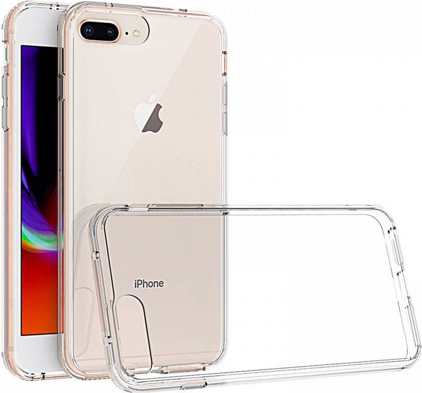 HomeLiving BMAX TPU hard case hoesje voor iPhone 6 6s Plus Transparant