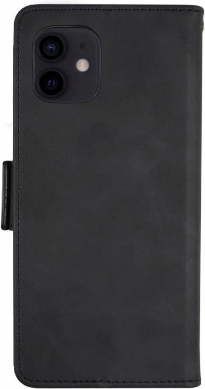 HomeLiving BMAX (Detachable Card Slot Wallet Leather Case) iPhone 11 Black Zwart