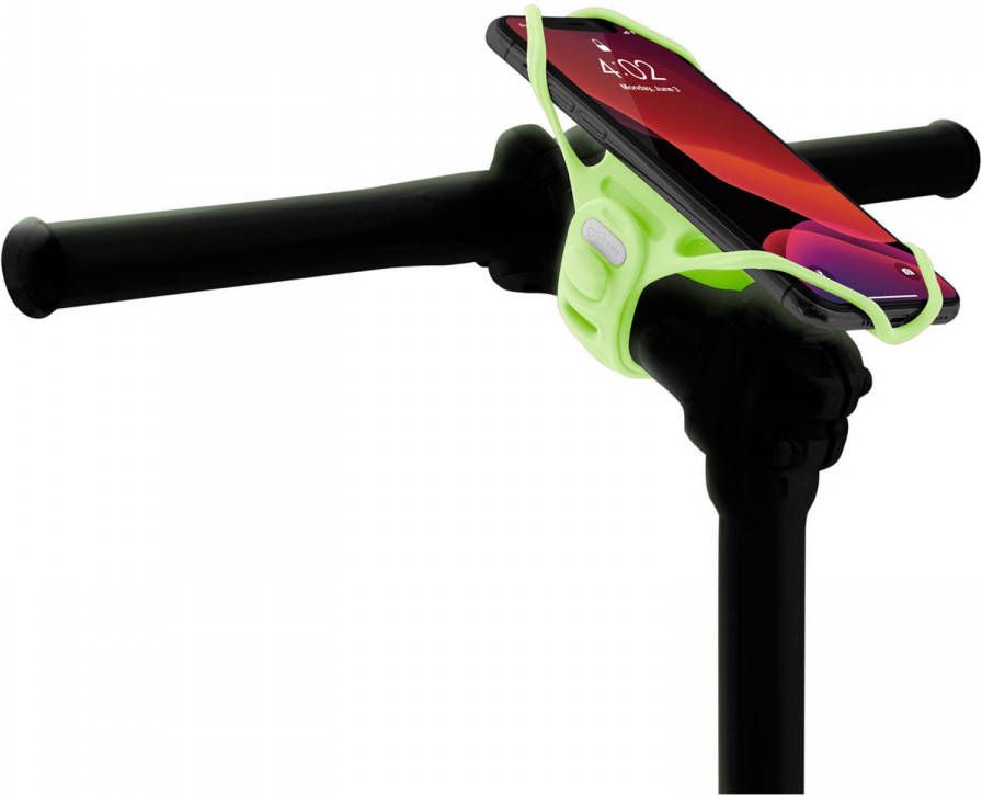 Bone Sport telefoonhouder Tie Pro 4 22-45 mm siliconen groen