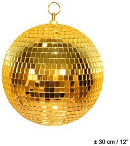 Merkloos Gouden discobal 30 cm Discobollen