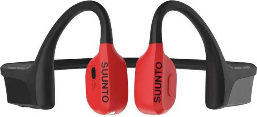 Merkloos Draadloze sporthoofdtelefoon SUUNTO Wing Rood