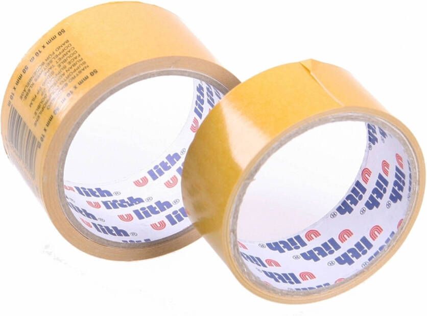 Merkloos Dubbelzijdige tappijttape plakband 5 meter Tape (klussen)