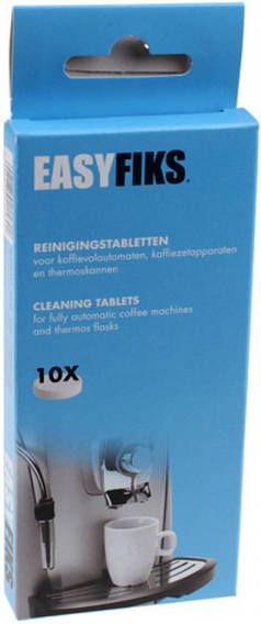 Universeel Easyfiks Reinigingstabletten Expresso 10 X 22gr 00311769