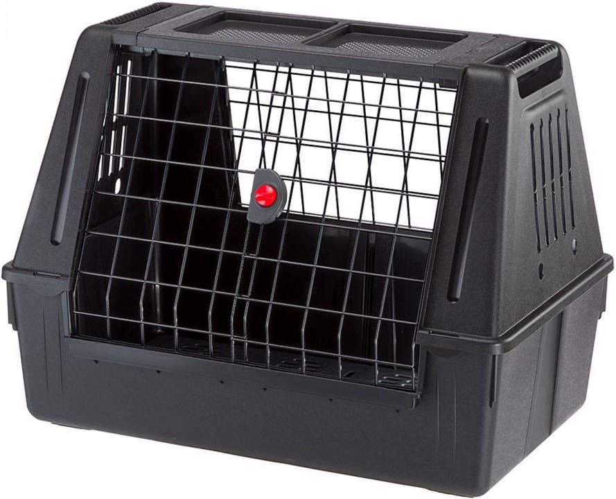 Ferplast hondenvervoersbox Atlas Car Scenic 100 cm staal zwart