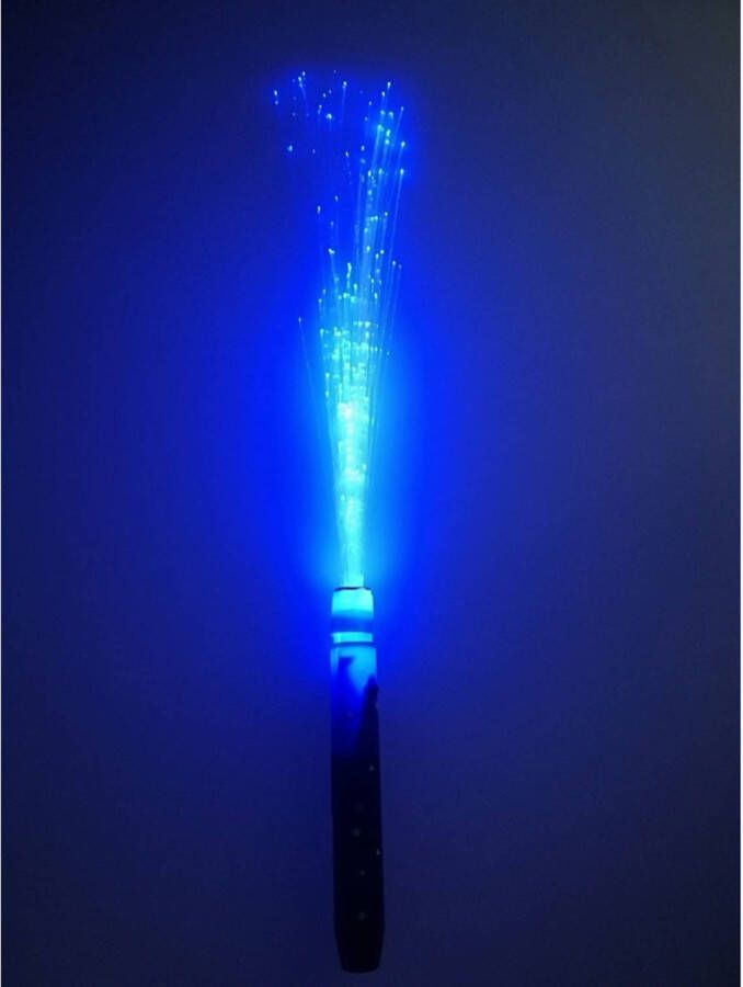 Merkloos Fiber LED licht stick blauw Lichtgevende feestartikelen 40 cm Discolampen