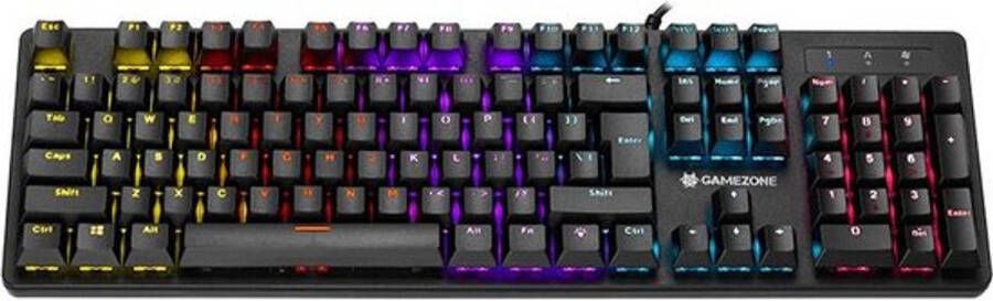 Merkloos Gaming toetsenbord RGB verlichting Mechanisch toetsenbord