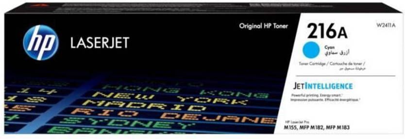 HP 216A originele cyaan LaserJet tonercartridge (W2411A) voor Color LaserJet Pro MFP M182 M183