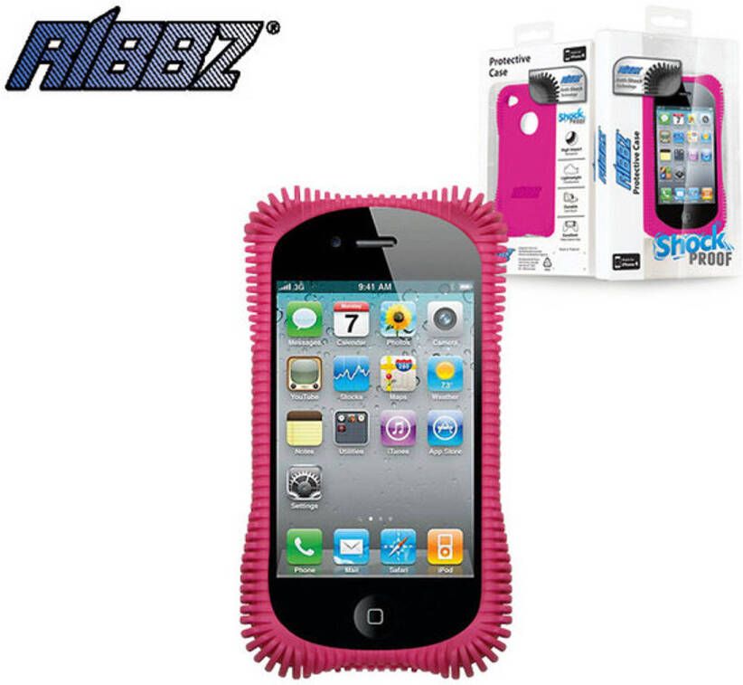Merkloos Iphone Ribbz Pink