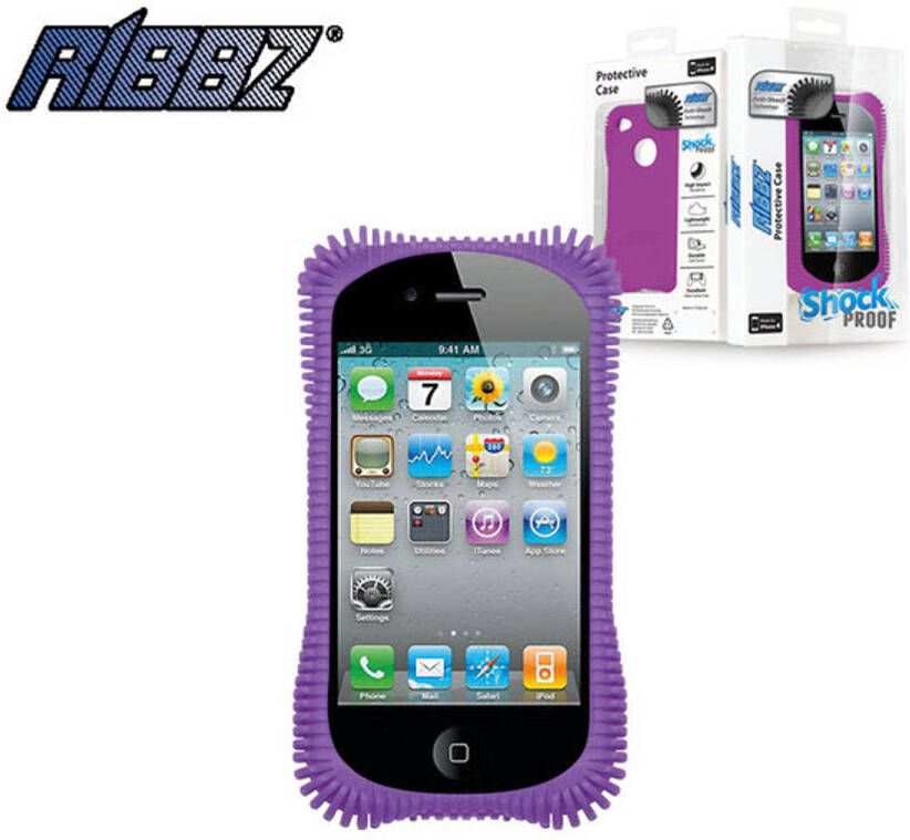 Merkloos Iphone Ribbz Purple
