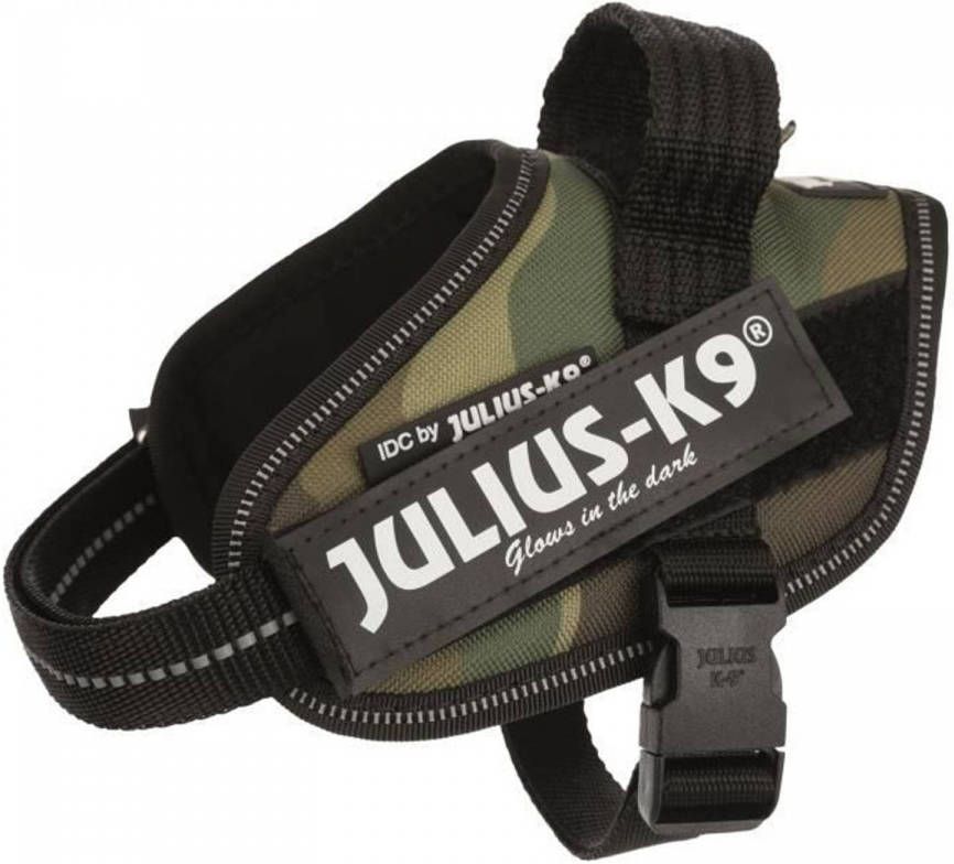 Dobeno Julius K9 Power Idc Babyharnas 2-xs-s: 33-45 Cm 18 Mm Camouflage Voor Hond