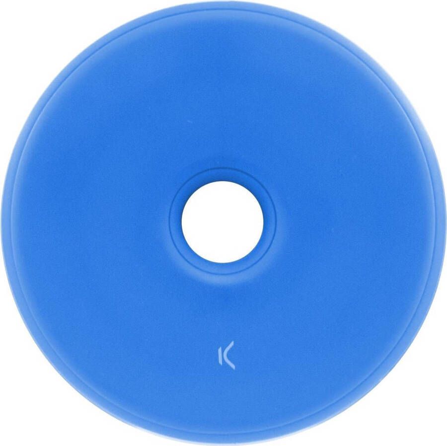 Merkloos KSIX Mini draadloze oplader 5W blauw