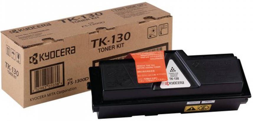 Paagman KYOCERA TK 130 zwart origineel tonercartridge