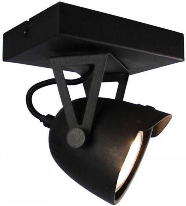 LABEL51 LED Spot Cap 1-light 14 x 10 x 14 cm Zwart