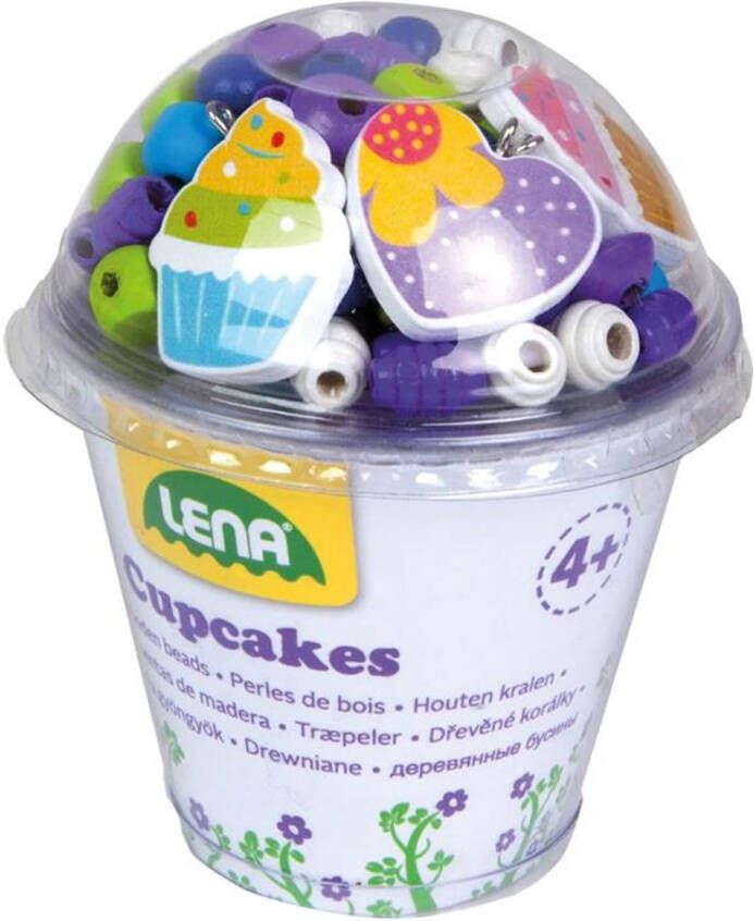 Jono toys Lena Cupcake Houten Kralen Sieraden Maken