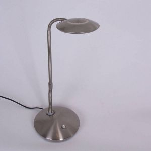 Lamponline Lightning Moderne Tafellamp 1-l Led 6w Zilver