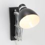 Steinhauer Lightning moderne wandlamp 1-l. Scharnier zwart - Thumbnail 2