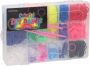 Coppens Loom Bands set met 1440 bandjes ass kleur 20x13.8x4 cm - Thumbnail 3