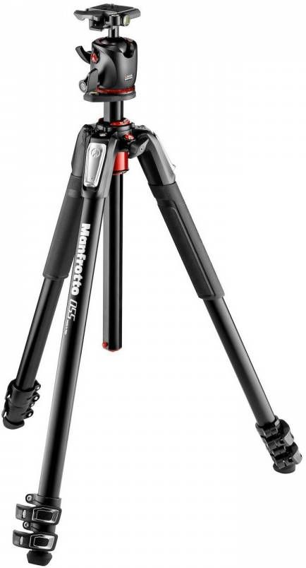 Manfrotto MK055XPRO3-BHQ2 Tripod + ballhoofd | Tripods | Fotografie Statieven | MK055XPRO3-BHQ2