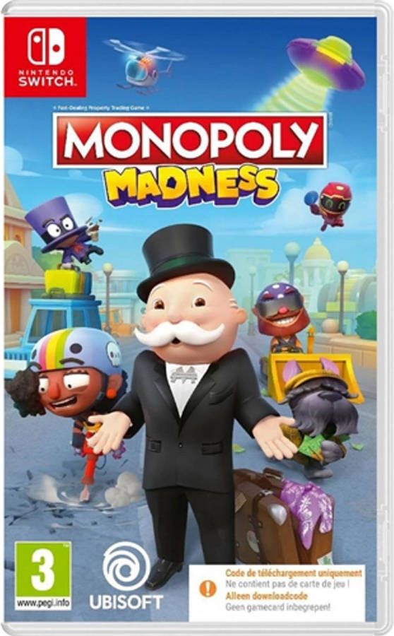Ubisoft Monopoly Madness Switch (Code in a box)