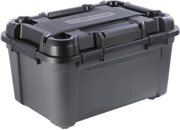 Merkloos Opbergbox Heavy Duty Ezystorage 80 liter rolbaar Waterdicht