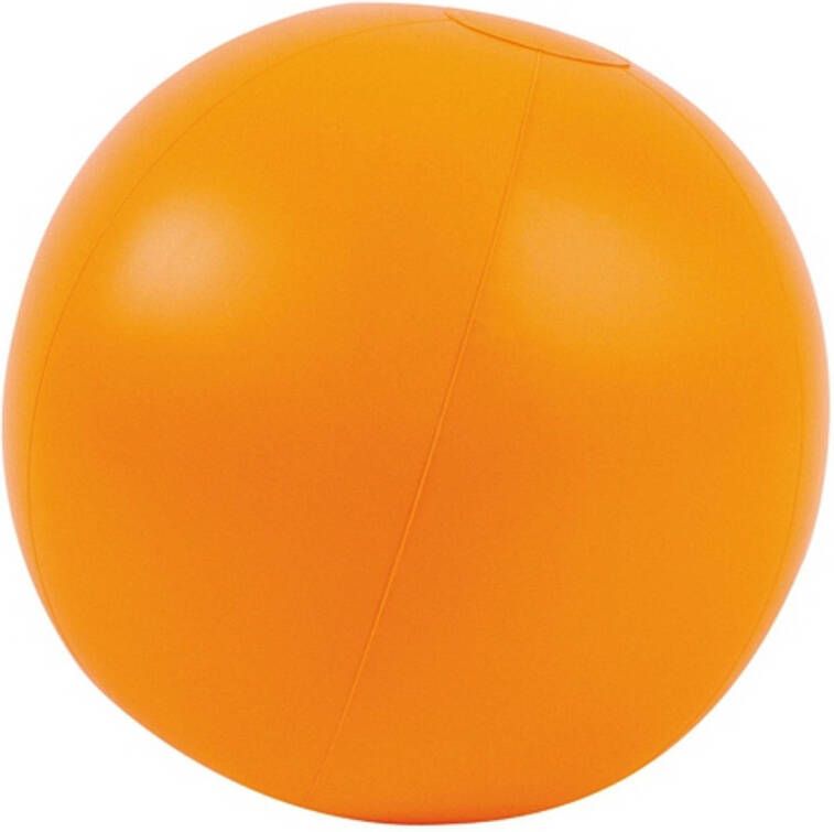 Merkloos Oranje standbal Strandballen