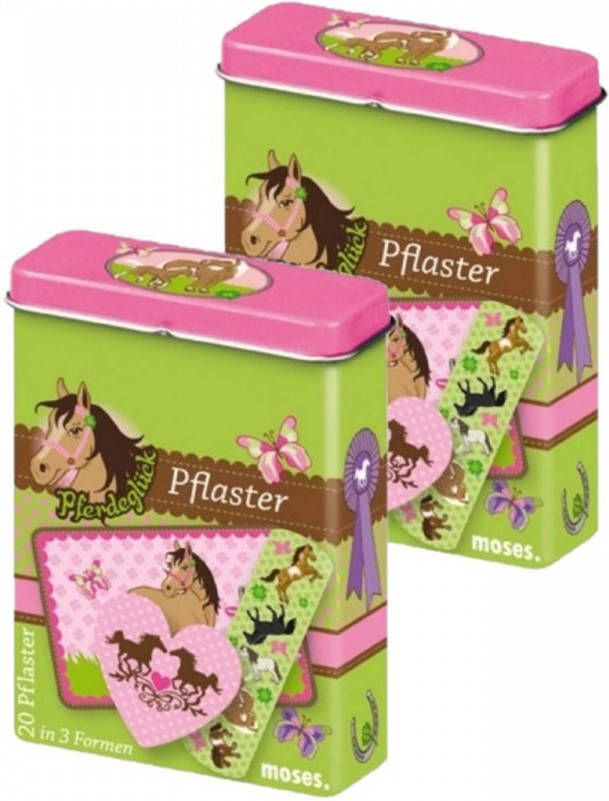 Merkloos Paarden kinderpleisters 40x stuks Pleisters