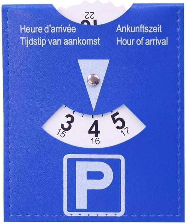 Merkloos Parkeerschijf Parkeerkaart Blauwe Zone schijf kaart voor parkeren