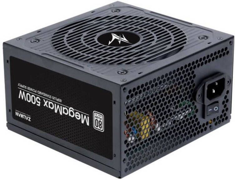 Merkloos PC voeding ZALMAN MegaMax 500 W V2 (80Plus 230 V EU) (ZM500-TXIIV2)