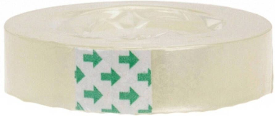 Merkloos Plakband rol voor in plakbandhouder transparant 2 cm x 33 m tape Plakband