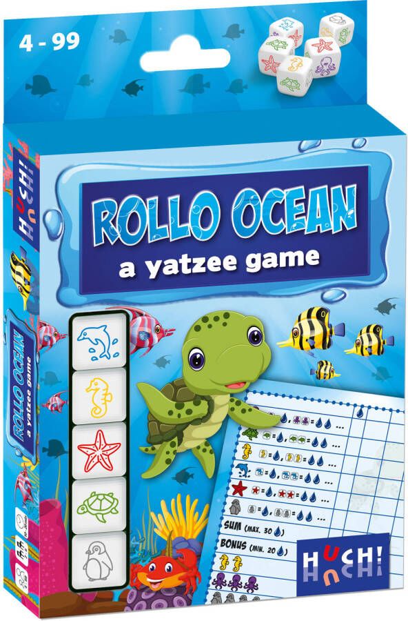 Merkloos Rollo Oceaan Yatzee spel