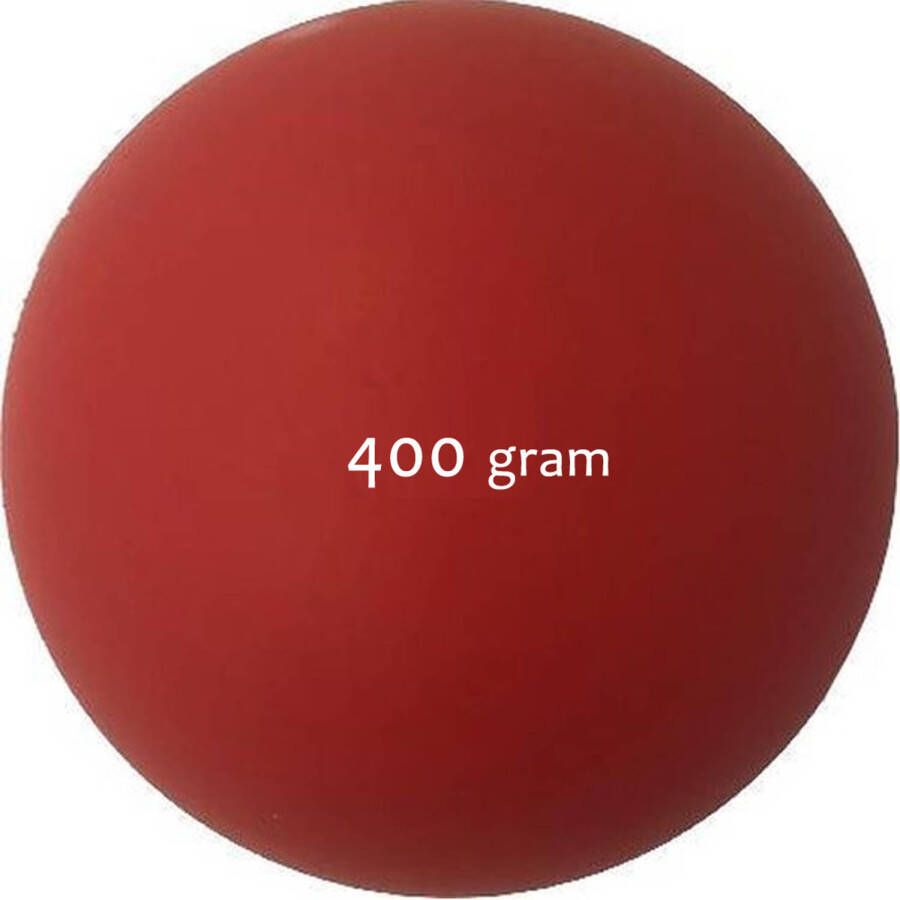 Merkloos Stootkogel Soft Rood 400 gram