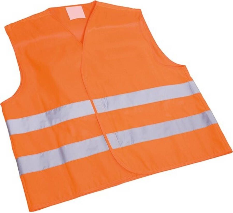 Merkloos Veiligheidsvest Oranje Veilig safety Veiligheidshesje Bouw Verkeer veiligheidsvest voor veiligheidswaarschuwing
