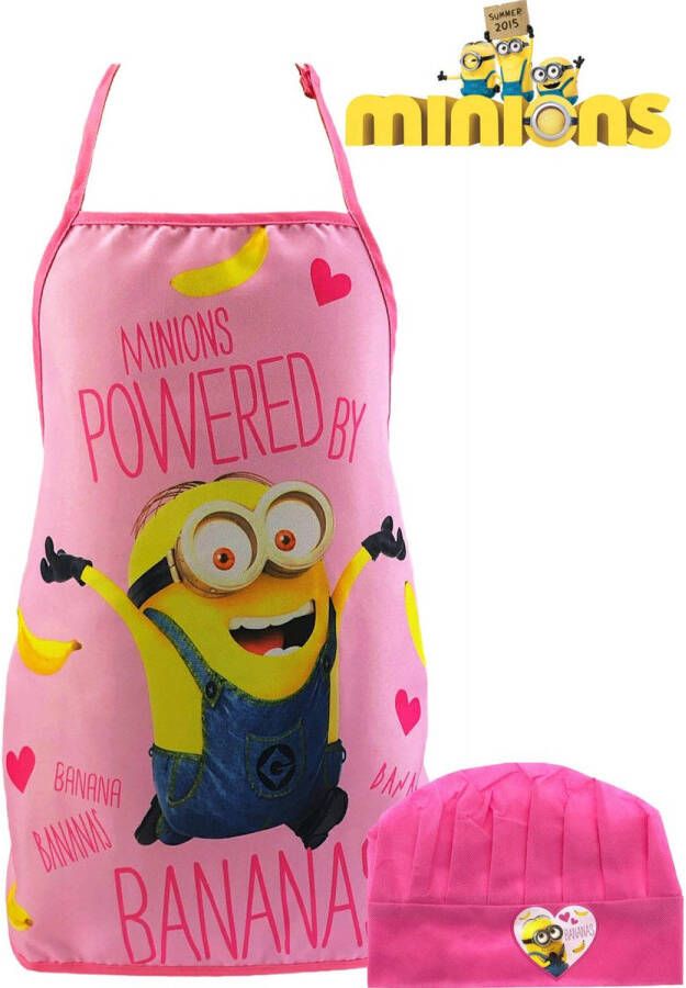 Despicable Me Minions Verschrikkelijke Ikke Despicable Me Kookset met keukenschort en Koksmuts Polyester