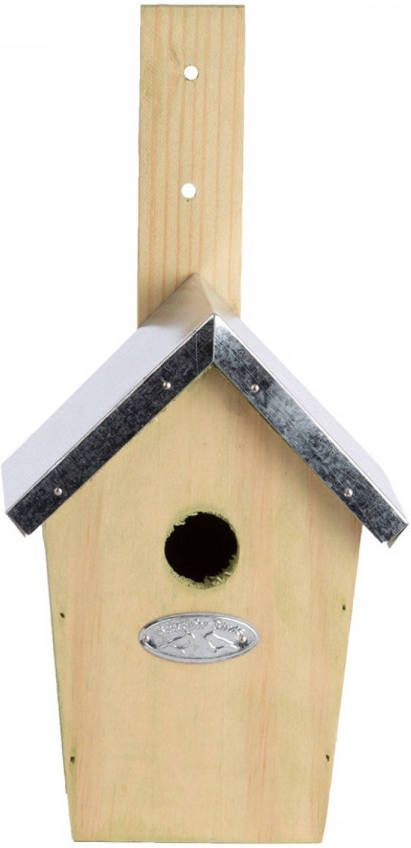 Merkloos Vogelhuisje nestkastje Winterkoning 30 Cm Vogelhuisjes