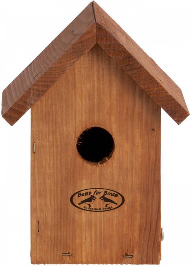 Merkloos Vogelhuisje nestkastje Winterkoning Douglas Hout 19.8 Cm Vogelhuisjes