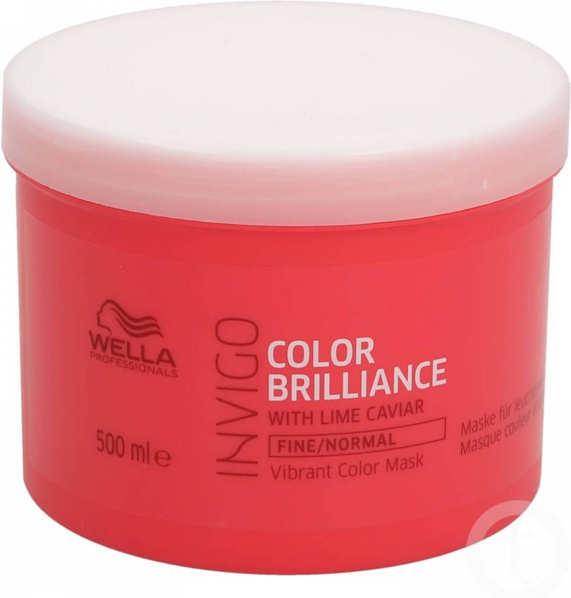 WAYS_ Wella haarmasker Invigo Color Brilliance Vibrant dames 500 ml