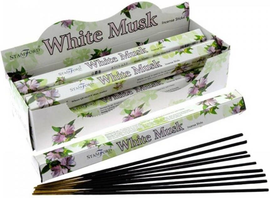 / marque Wierook witte musk 20 stuks - Winkelen.nl