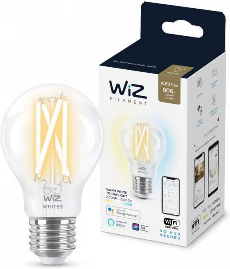 Jorz Wiz connected lamp wit variabel e27 60w