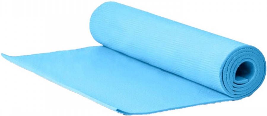 Shoppartners Yogamat fitness mat blauw 173 x 60 x 0.6 cm Fitnessmat