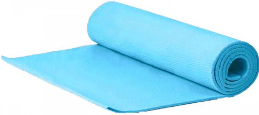 Shoppartners Yogamat fitness mat blauw 180 x 51 x 1 cm Fitnessmat