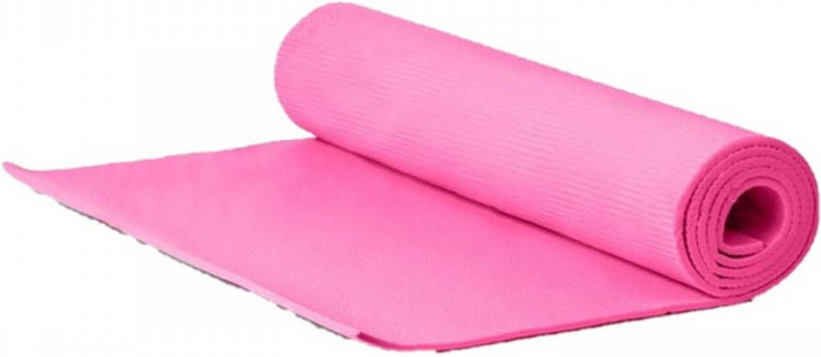 Shoppartners Yogamat fitness mat roze 180 x 50 x 0.5 cm Fitnessmat