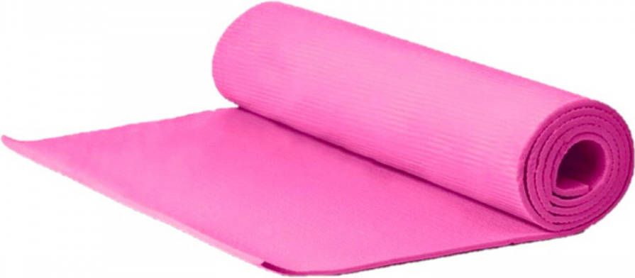 Shoppartners Yogamat fitness mat roze 180 x 51 x 1 cm Fitnessmat