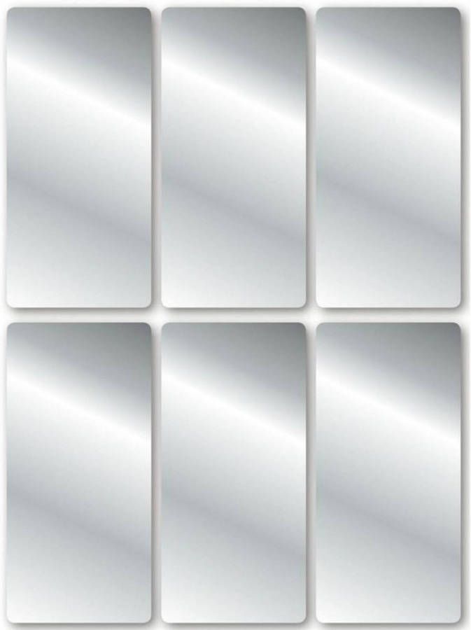 Merkloos 18x Zilveren etiketten Stickers