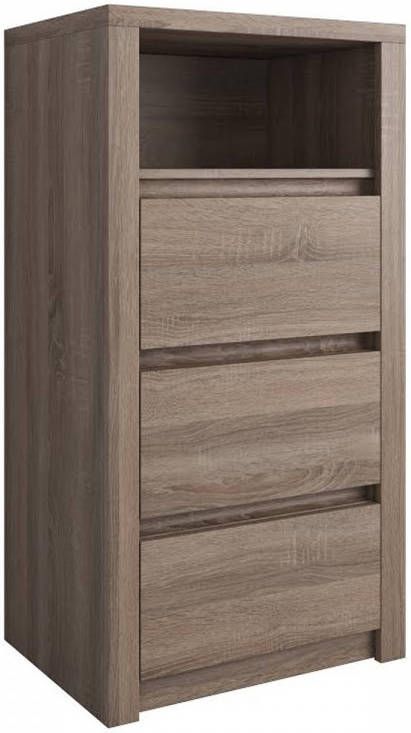 Meubella Commode Monaco Truffel Eiken 50 Cm Winkelen Nl