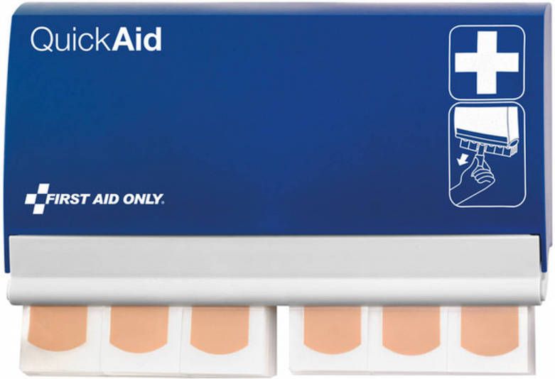 VidaXL pleister dispenser First Aid Only 90 stuks waterproof