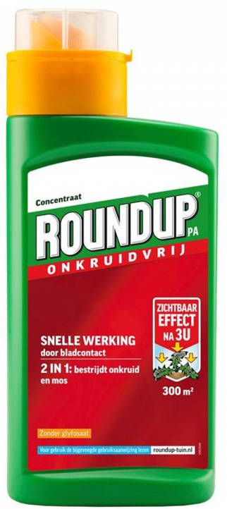 PimXL Roundup Natural Onkruidvrij Onkruidverwijderaar Zonder Glyfosaat 540ml Voor 300m²