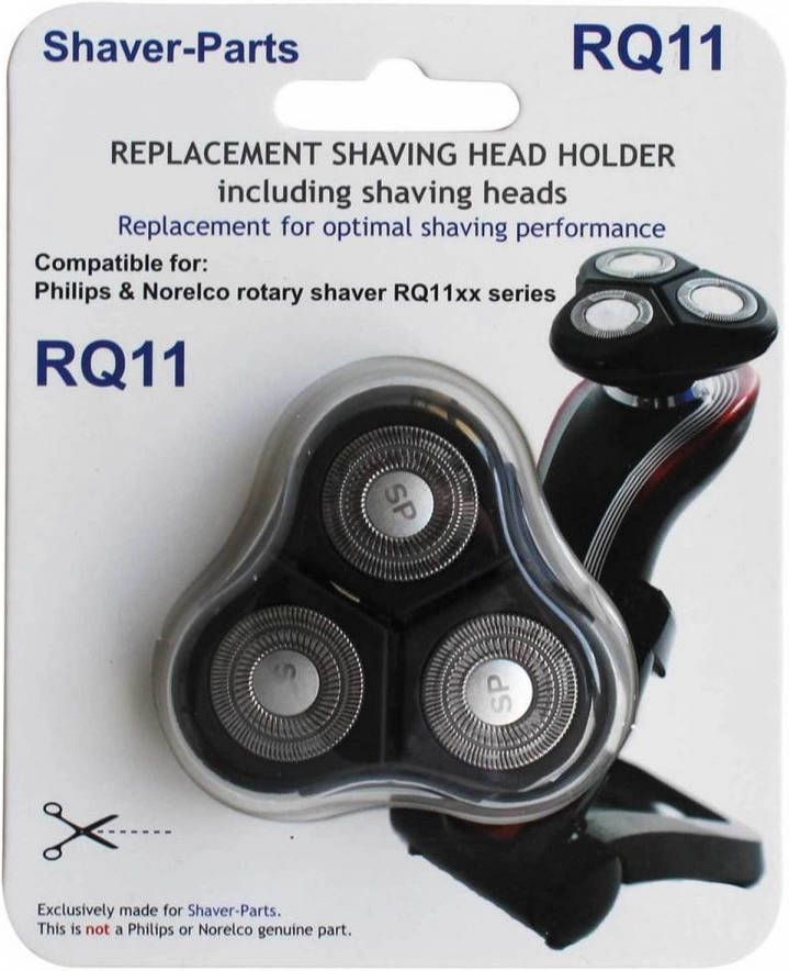 Merkloos Shaver-Parts Scheerhoofd Voor Philips & Norelco RQ11