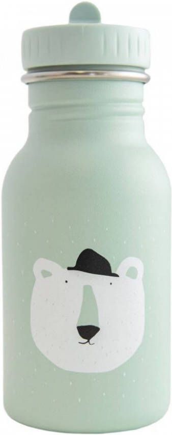 Dobeno Trixie drinkbeker Mr. Polar Bear junior 350 ml RVS mintgroen